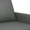 4 Piece Sofa Set with Cushions Dark Grey Fabric