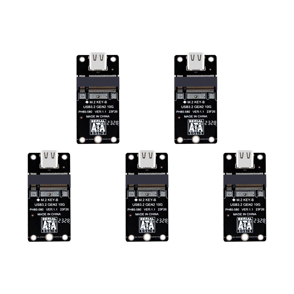 

Адаптер NGFF - USB 3.2 Type-C M.2 B Key M2 NGFF SSD адаптер Поддержка M2 SSD