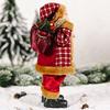 Xmas Christmas Lovely Stand Decorations Party Santa Claus Doll Toy Ornament Gift