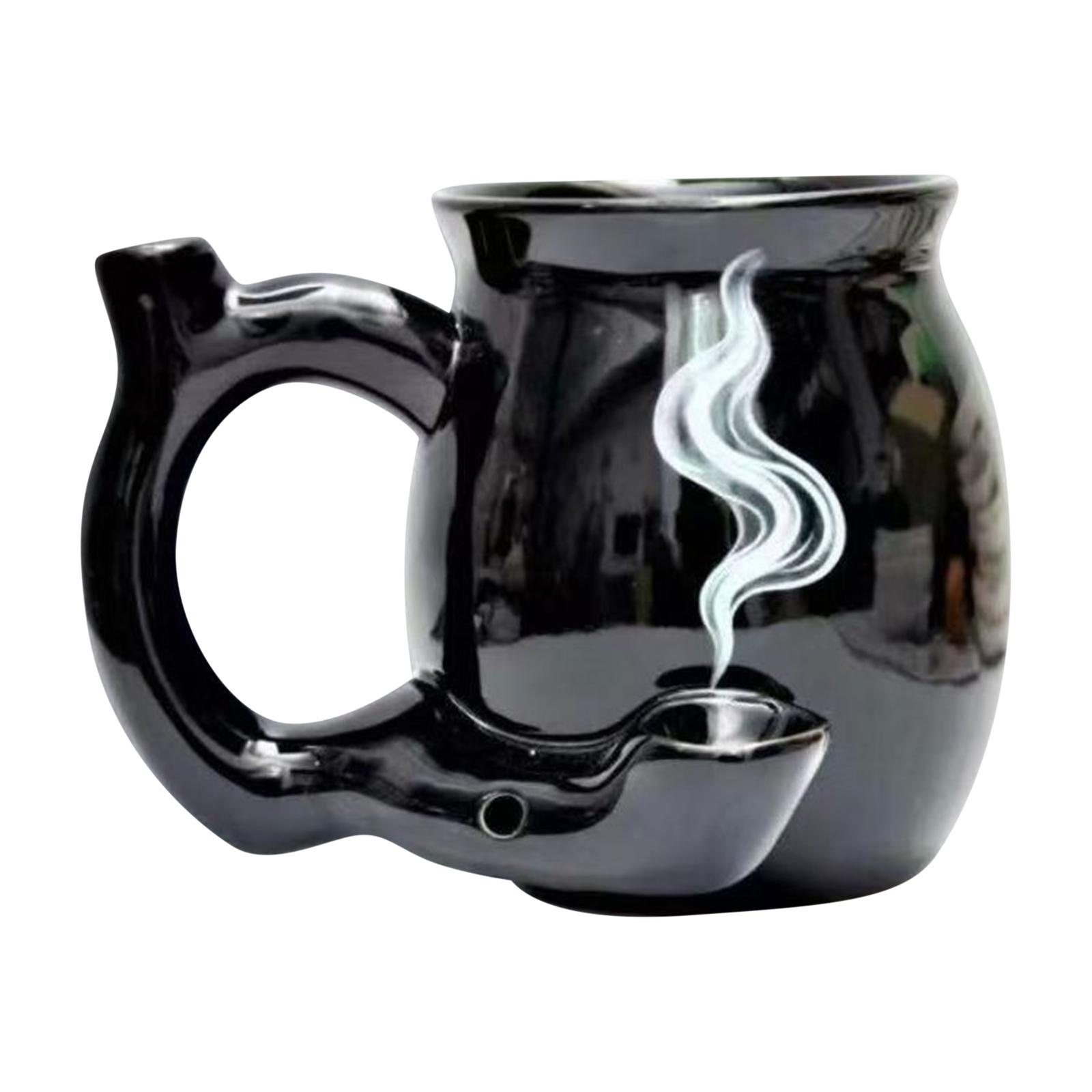 Handcrafted Ceramic Coffee Mug, 13 Oz Rustic Design With Handle For Parents