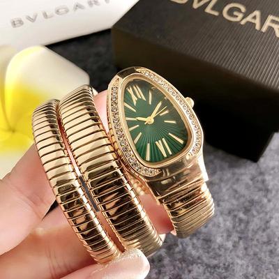 BV Home Fashion Retro Quartz Snake-Shaped Wristwatch for Women and Students