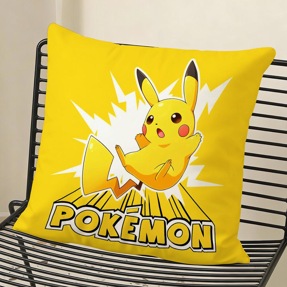 Home Decorations P-Pika Q-Chu Personalized Gifts Pillow Cases Decorative Sofa Cushions Covers Ornamental Pillows For Living Room