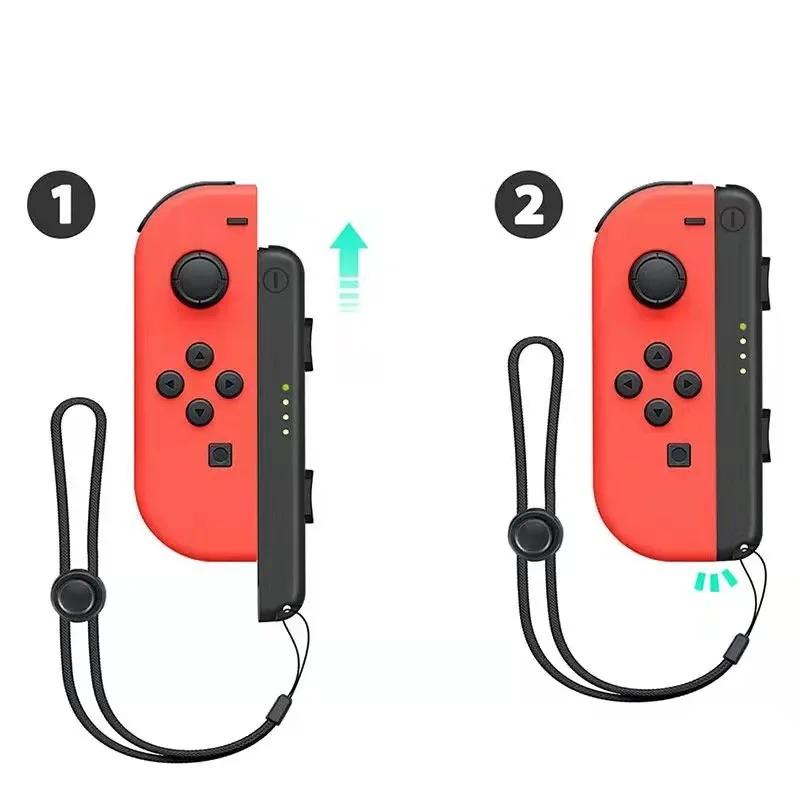 1 Pair Wireless Gamepad Switch Controller Joystick Wrist Strap Lanyard for Nintendo Switch Joy Pad (L/R) Replacement Parts