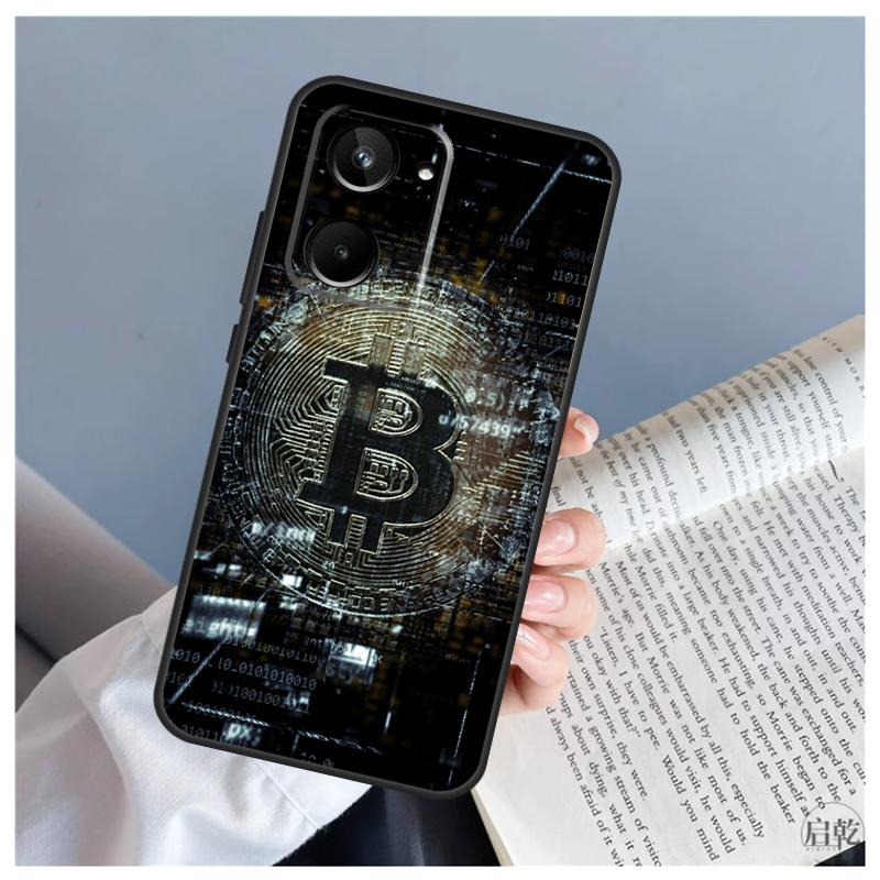 Bitcoin For Realme GT7 Pro GT6 C67 C65 C63 C61 C55 C53 C51 C35 C71 C75 11 12 13 14 15 Pro Plus Case