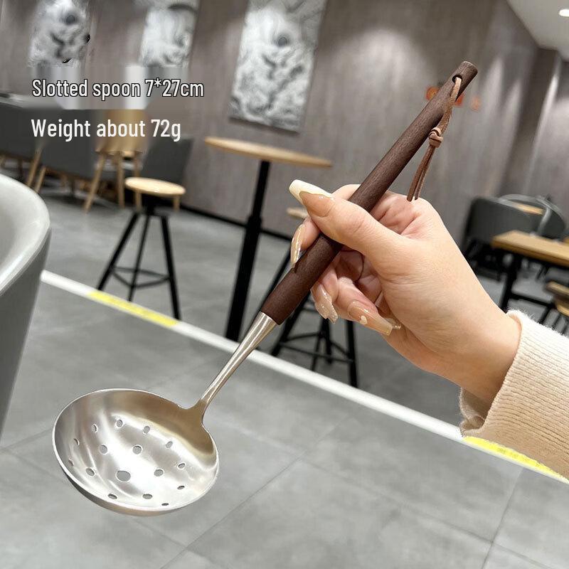 Abay 304 Stainless Steel Slotted Spoon