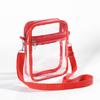 Large Capacity Crossbody Bag Waterproof Transparent Messenger Bag Clear Shoulder Bag  Unisex