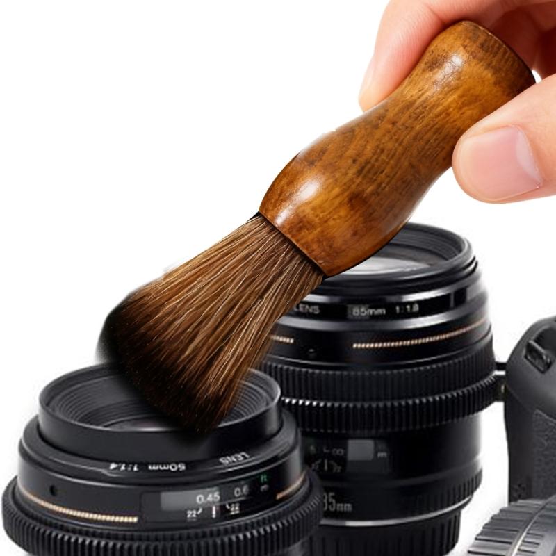 Cleaning Brush Soft Fiber Bristles For Computer Keyboard Camera Lens Gentle Dust Removal Electronics Home Office Multipurpose