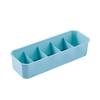 Removable Partitions Cosmetic Storage Basket Plastic Dressing Box New Tableware Storage