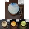 Glass Planet Night Light With Button Switch For Bedroom Decor And Atmosphere Enhancement