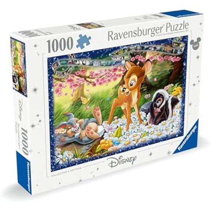Puzzle - RAVENSBURGER - Bambi - 1000 pièces - Taille Unique - Environnement durable