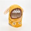 Thickened Winter-Spring Windproof Face Mask with Integrated Ear Flaps for Boys and Girls One-Piece Hooded Scarf