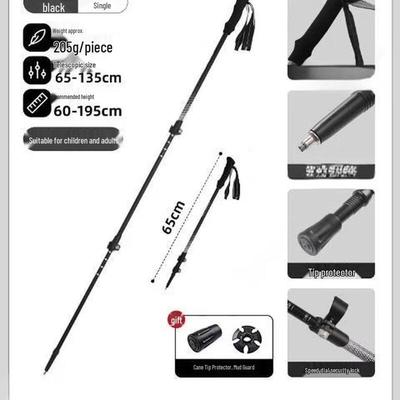 Lightweight 3-Section Telescopic Trekking Pole