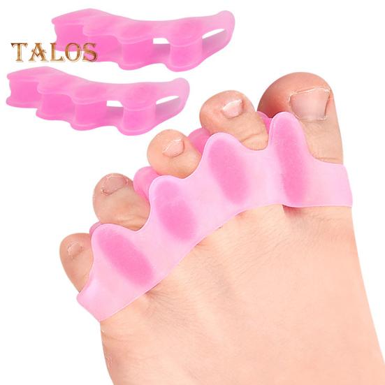 1 Paar Gel-Zehenspreizer für Frauen und Männer, Gel-Zehenspreizer zur Schmerzlinderung bei Ballenzehen, Zehenspreizer für überlappende Zehen