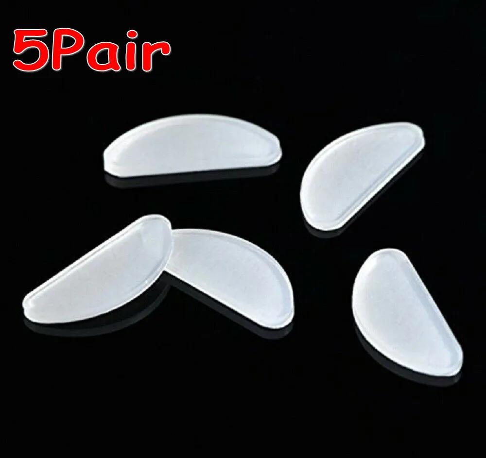 10/20pcs Glasses Nose Pads Adhesive Silicone Nose Pads Non-slip Transparent Nosepads for Glasses Eyeglasses Eyewear Accessories