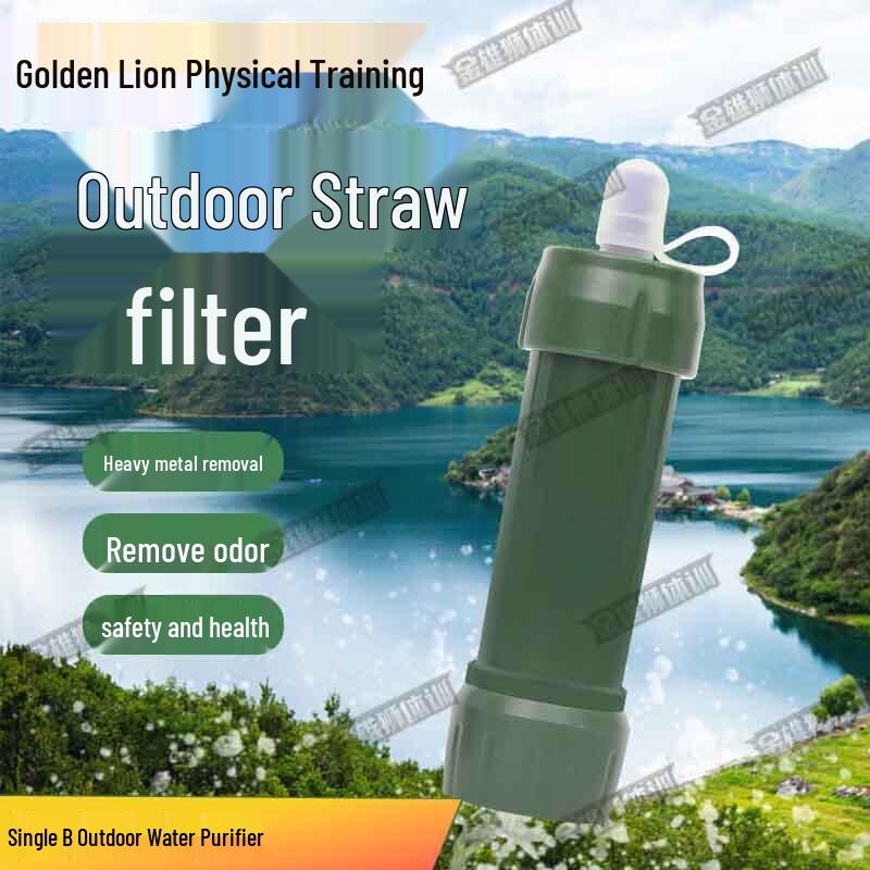 Golden Lion Portable Outdoor Water Filter Straw
