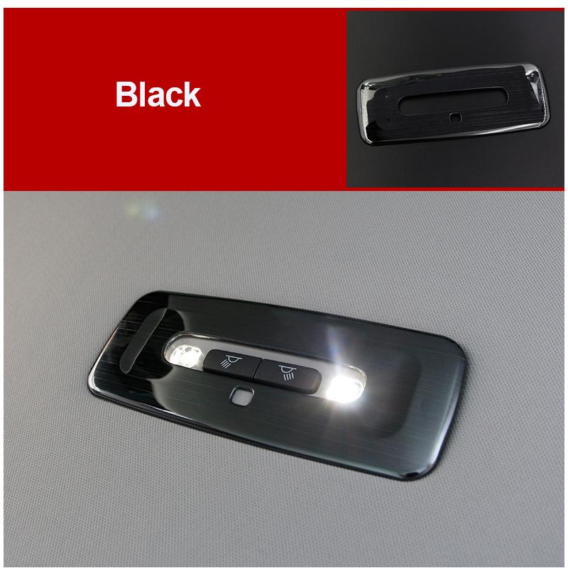 Car Rear Roof Reading Light Lamp Trim Cover Interior Decoration for Toyota Camry XV70 2018 Accessories