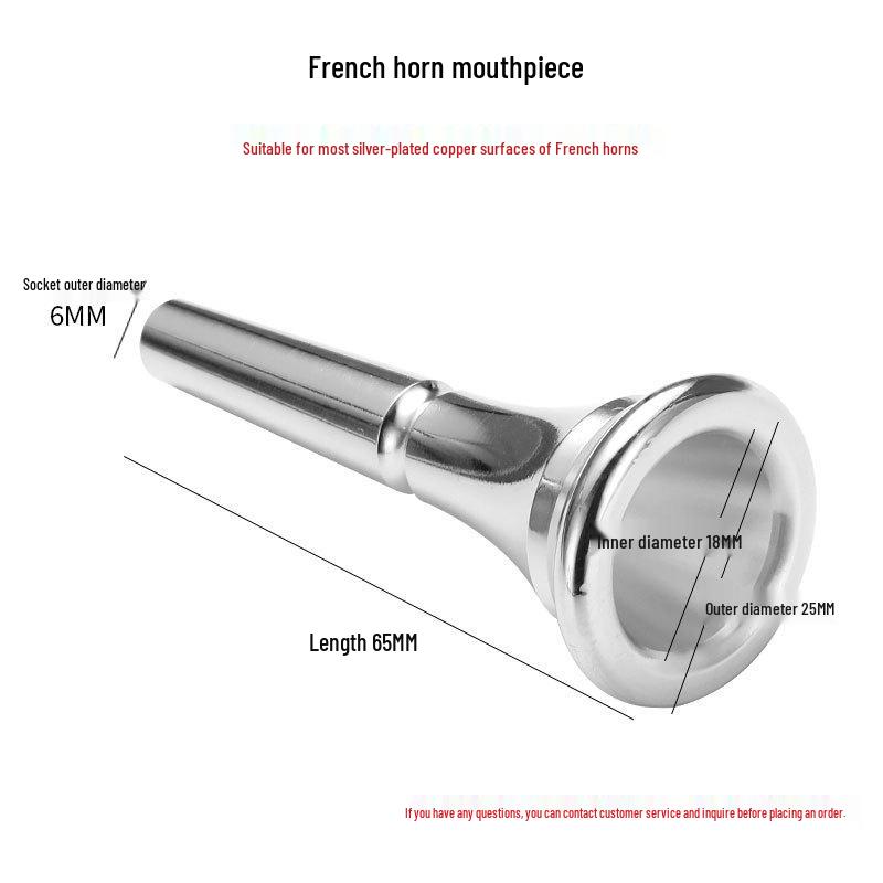 Gold & Silver Trumpet Mouthpieces: 3C, 5C, 7C – Brass Wind Instrument Accessories