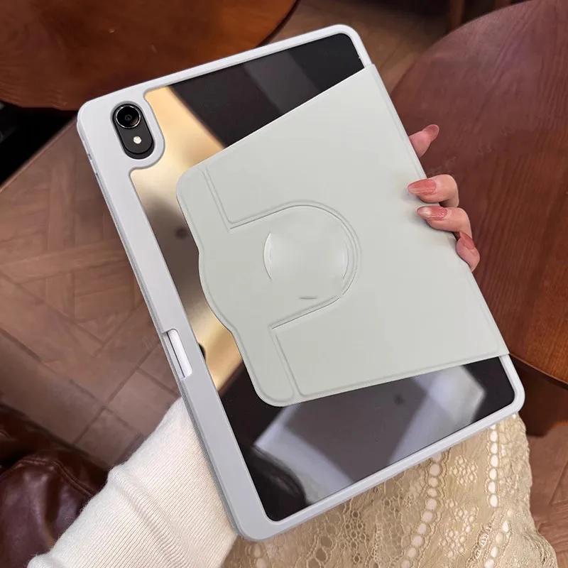 

Чехол с вращением на 360° для Samsung Galaxy Tab S10 Plus 12.4 S10+ S9 FE Plus S8 S7 + S6 Lite A9 Plus A8 A7 8.7 с отделением для стилуса For A7 Lite 8.7 inch серый