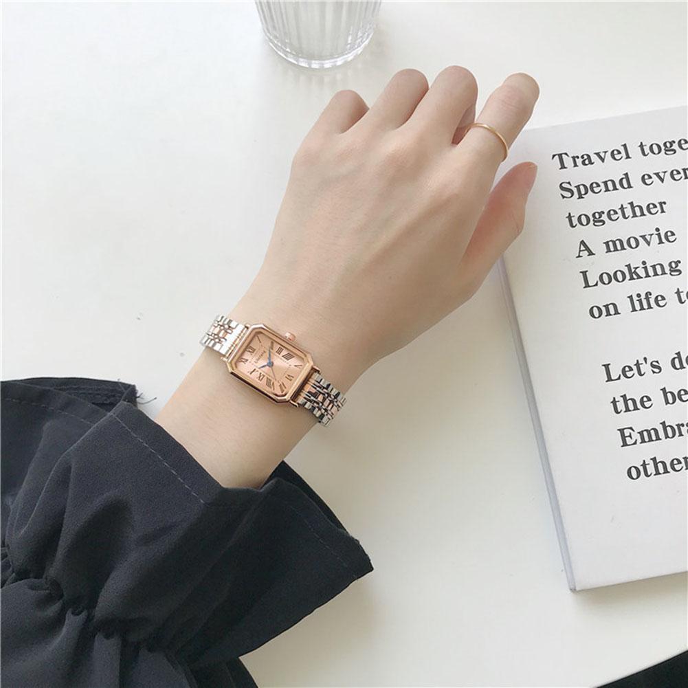 Women's Stainless Steel Band Fashion Quartz Watch For Christmas Birthday Gifts
