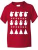 Camiseta Divertida de Navidad con Escena de Papá Noel para Niños y Niñas Regalo de Navidad Edad 1-13