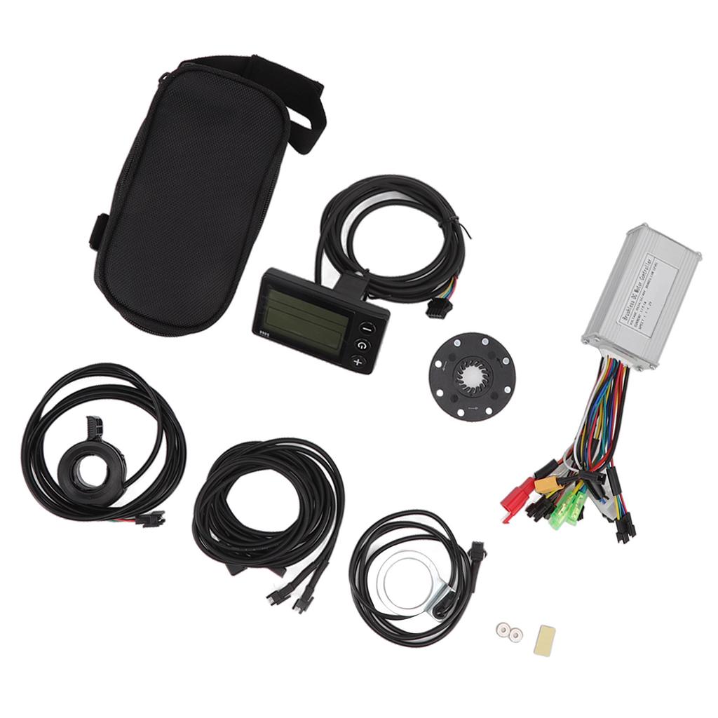 24V/36V/48V 17A 3-Modus-Controller S866 Display-Set mit Leistungssensor 130x Daumengas für 250W/350W Motor