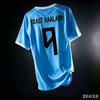 2026 New Norway Haaland No.9 Football Jersey Breathable Loose Short Sleeve T-Shirt Unisex Casual Sports Top For Men Women Kids