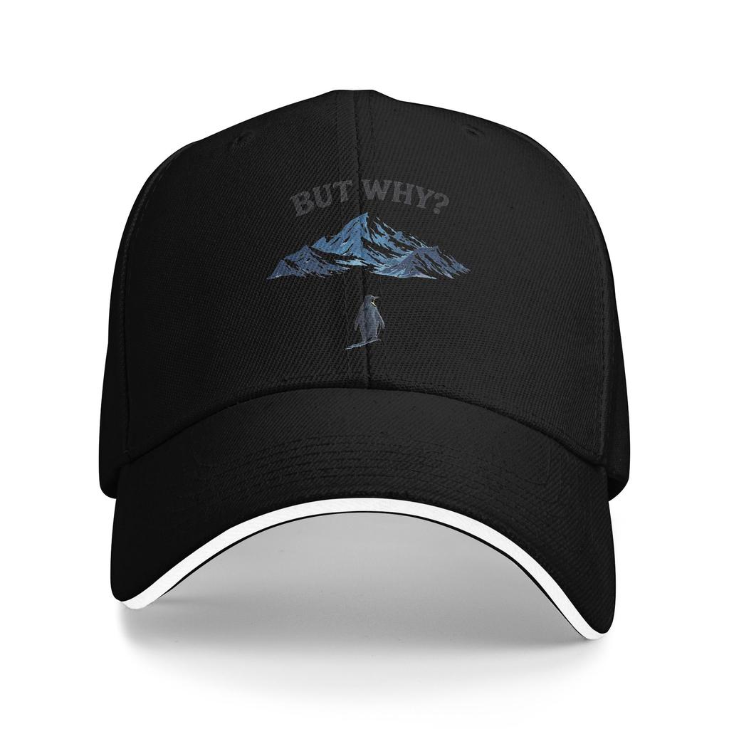 Nihilist Penguin But Why Baseball Cap Arctic Snow Kpop Rock Hot Sale Trucker Hat Men Women Vintage Design Baseball Caps