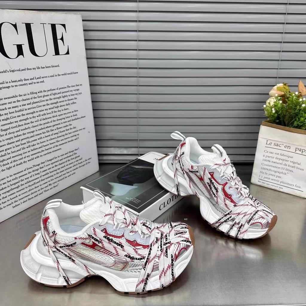 Thick-soled heightening dad shoes for women 2025 summer new mesh breathable old dirty shoes casual running sneakers