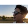SELECT Vidg00468 Black Matte X Purple Polarized Sunglasses [DANG SHADES]