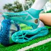 Foreign trade large size high top football shoes men's and women's sports football shoes broken nails college students football game training shoes