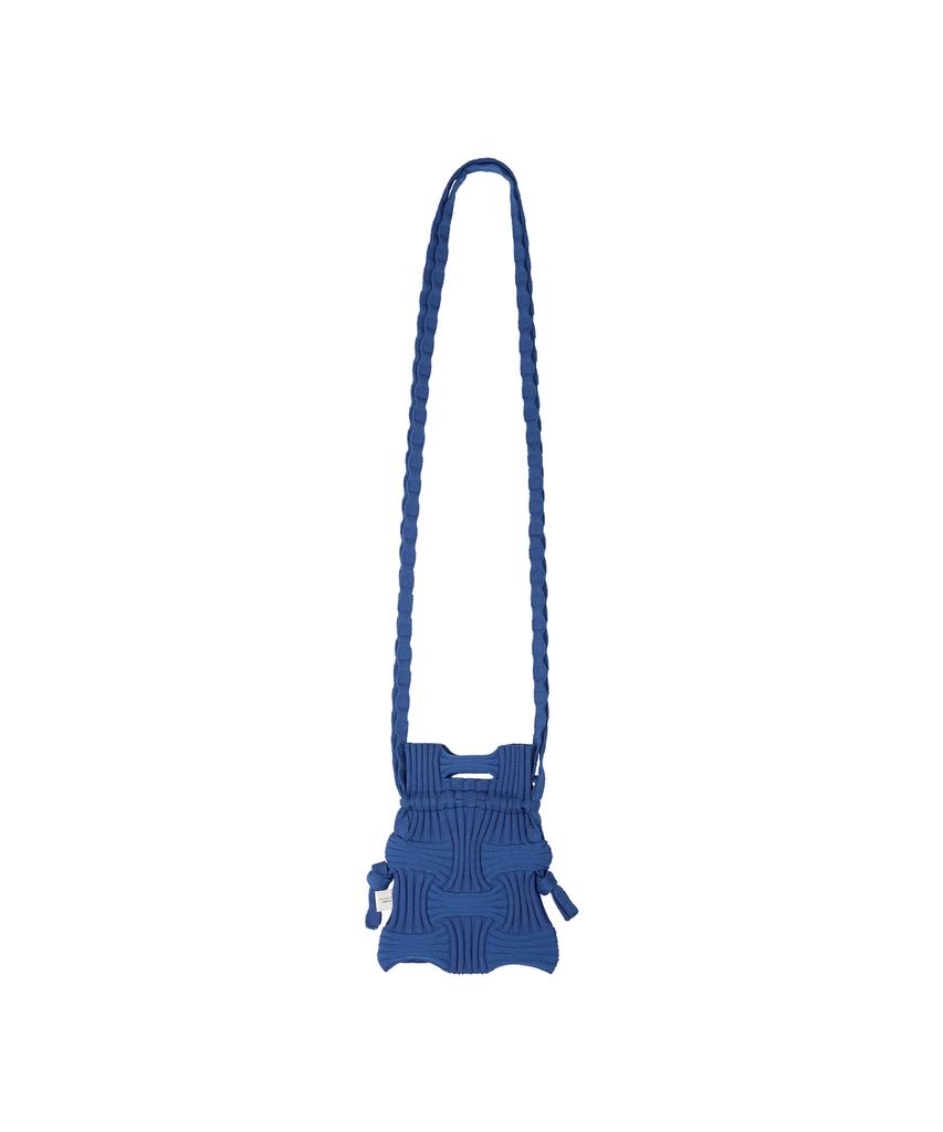 Pleatsmama Mini Crossbow Bag Blue