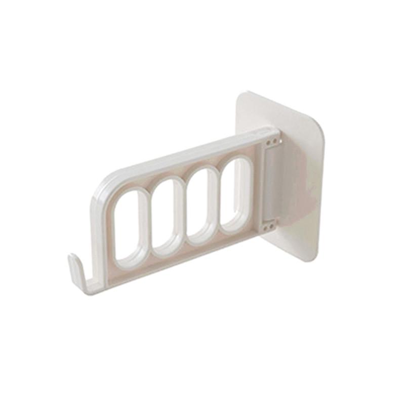 

1шт вращающиеся настенные многоцелевые крючки для вешалок с наклейками с 4 ячейками AVE белый