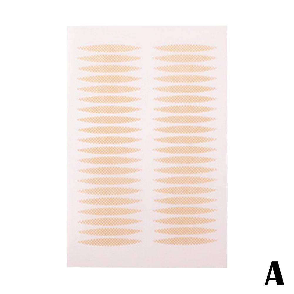 40Pcs Double Fold Eyelid Tape Sticker Lace Nature Clear Beige Stripe Self-adhesive Natural Eye Makeup Make Up With Tool New