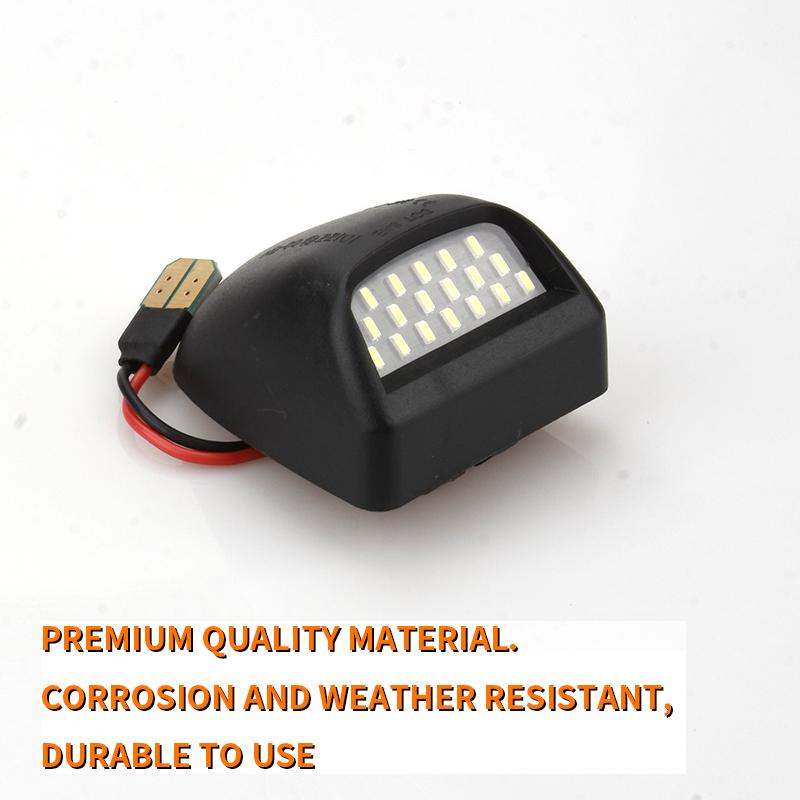 1PCS Canbus LED Number License Plate Light 12V For Cadillac Escalade Chevrolet Avala Silverado 1500 2500 3500 Suburban Tahoe GMC