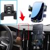 Car Mobile Phone Holder Accessories for Volvo S90 V90 2016~2025 360 GPS Bracket Navigation Stand Auto