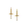 Brass Earrings Women's Gold 6203007202R496R496