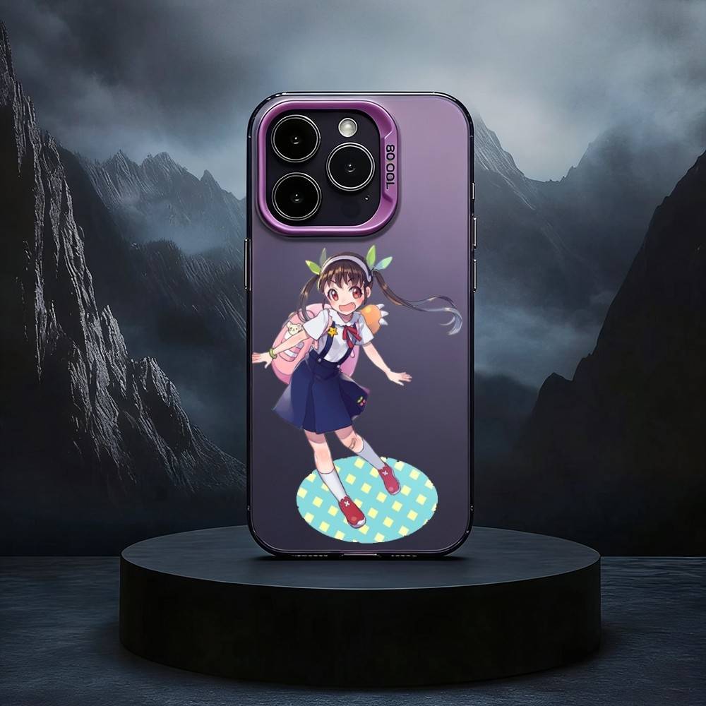 

H-Хачикудзи Маёи Милый чехол для телефона iPhone17,16,15,14,13,12,11 Plus,Pro Max Черный Конфетный серебристый чехол для телефона iPhone16se4