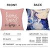 Genshin Impact Furina Cushion Household Decoration Linen Sofa Cushion Cover: Skin-Friendly & Breathable with Invisible Zipper