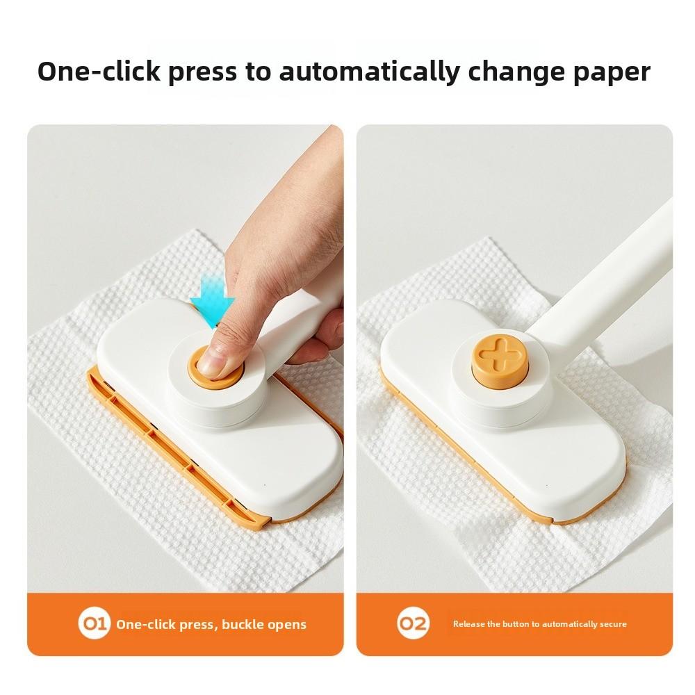 Multi-purpose Handheld Mini Clean Mop PP Disposable Mop Portable Face Towel Mop  Kitchen Tools