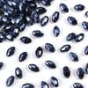 50pcs/lot 6x8mm Multicolor Oval Crystal Beads Faceted Loose Spacer Glass Rice Beads For DIY Charm Bracelet Earrings Accessories