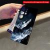 2DFlat Samsung phone case Snow-Capped Peak in Stormy Sky Applicable to Galaxy S22 S23 S24 S25ULTRA S26 A12 A13 A14 A15 A16  A34 A35 A54 A55