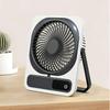 Ultra-thin Wall-mountable High Wind Power Handheld Desktop Fan for Dormitory and Office