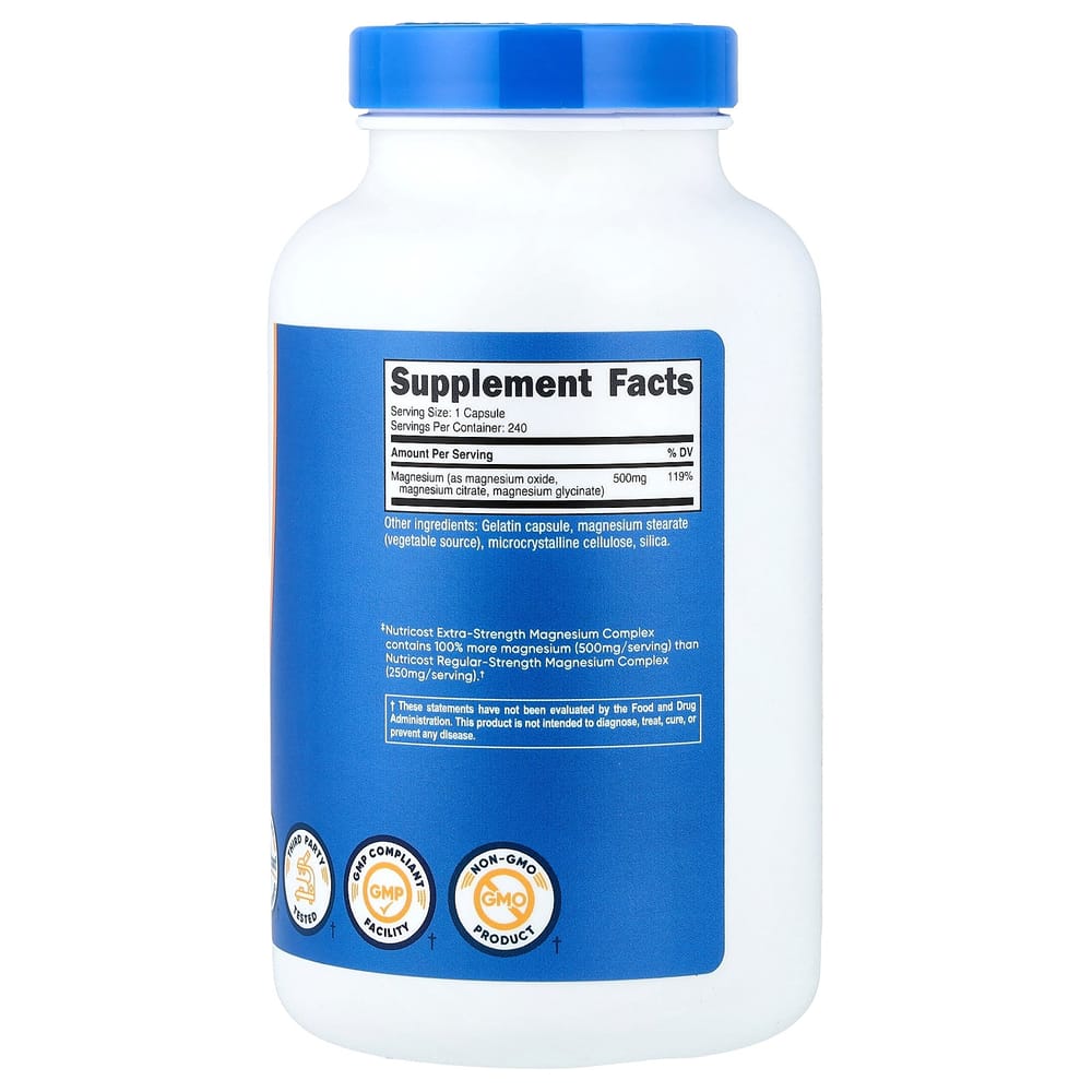 iHerb Magnesium Complex 500mg, 240 Capsules