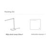Mijia Desk Lamp 2 Lite, National Standard AA Eye-Caring LED Lamp, Student Study Reading Light, Dimmable Table Lamp for Bedroom & Office