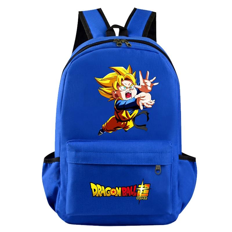 Anime Dragon Ball Printed Boy Girl Schoolbag Student Boy Girl Schoolbag Document Bag Children Teenager Breathable Bagpack Waterproof School Bag