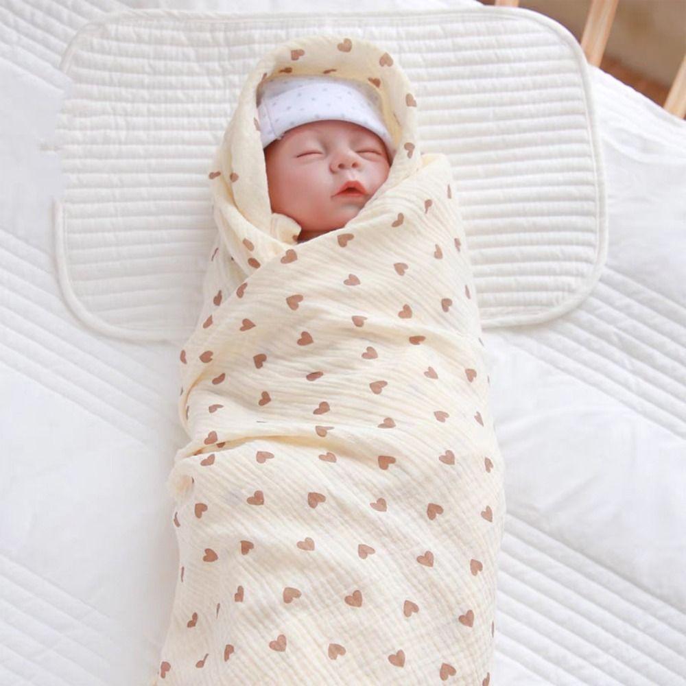 Soft Infant Strappy Blanket Cartoon Newborn Blanket Wraps Baby Swaddle Blanket  0-6 Months Babies