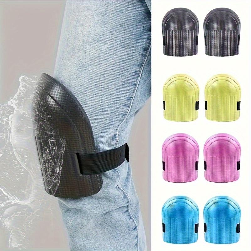 2pcs Comfortable Foam Knee Pads with Adjustable Straps for Floor Cleaning, Sports,Work & Safety Gear, Secure Fit Knee Pads