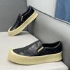 2 Autumn New Leather Soft-soled Lazy Shoes Sports and Leisure Loafer Xs