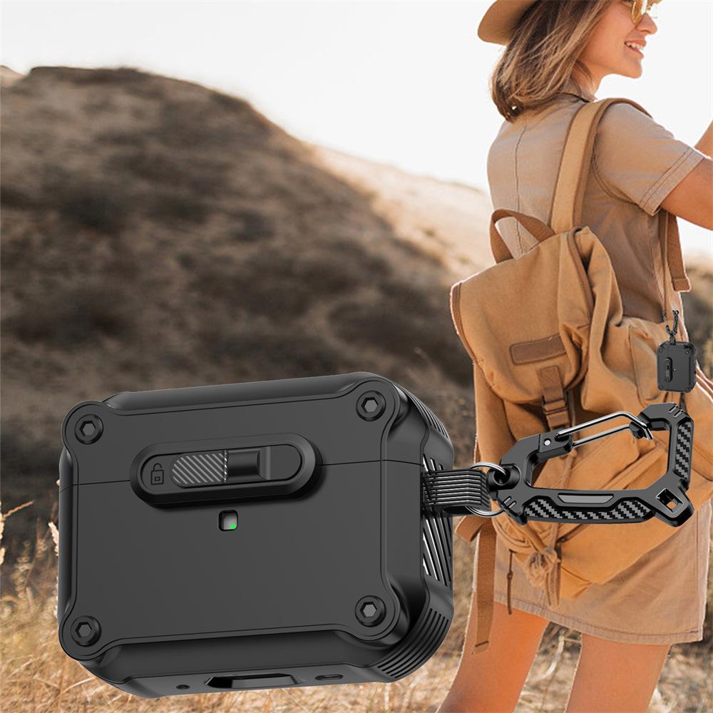 Lock switch for AirPods pro1 generation protective cover 1 generation 1 generation pro1 apple bluetooth headset case simple