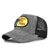 Cappellino a Rete con Visiera Curva e Ricamo a Punto Croce - Cappello da Sole Estivo